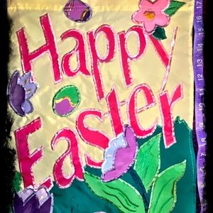 Easter yard flag